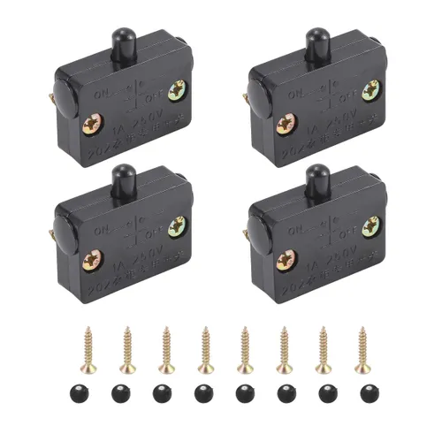 шт. Выключатель для дверцы шкафа, лампы, ящики открываются и закрываются, применимы к 12 В, 24 В, 11