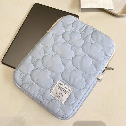 Чехол для ноутбука для женщин, стеганый чехол для ноутбука, совместимый с ноутбуком 11 15 дюймов