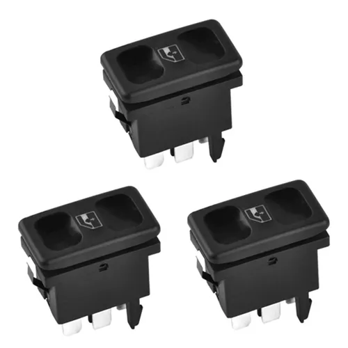 3 Шт. Кнопка Управления Передним Левым Стеклоподъемником Автомобиля Для LHD