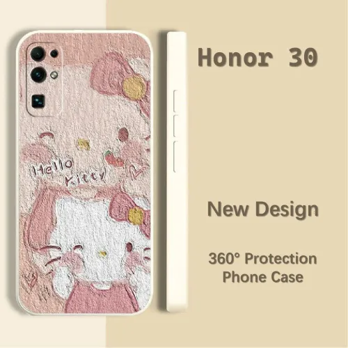 Parity подходит для Honor 30 полностью закрытый силиконовый чехол для телефона монохромный