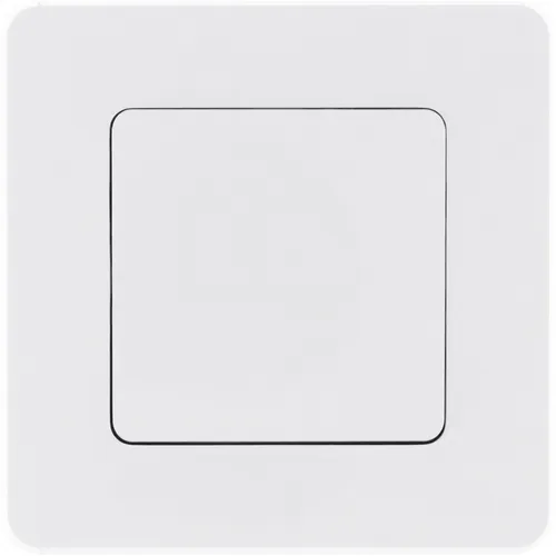 INSPIRIA Выключатель 1-клавишный схема 1 10АХ безвинтовые зажимы белый, IEK 673600