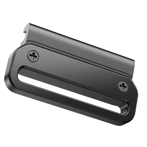 Металлический быстросъемный адаптер 22 мм для ремешка часов Garmin (черный)