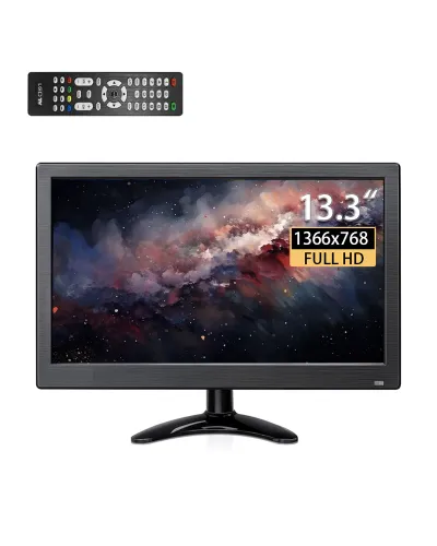 13.3" Монитор, черно-серый