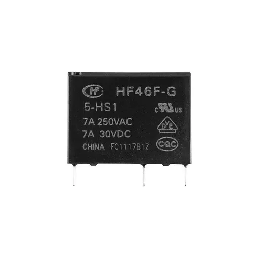 2pcs Реле HF46F-G 5-HS1 4-конт. 7A 1НО (нормально открытое) 5V DC - Оригинал Hongfa, магазин