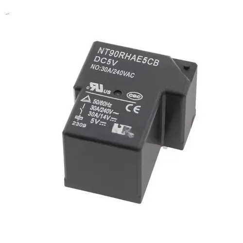 Реле электромагнитное NT90RHAE5CB 4-контактное 30А 1NO (нормально разомкнутое) для сварки/авто