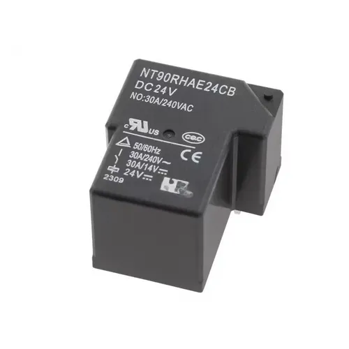 Реле электромагнитное NT90RHAE24CB 4-контактное 30А 1NO (нормально разомкнутое) для сварки/авто