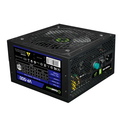 Блок питания GameMax VP-500 80+ ATX 500W, Ultra quiet
