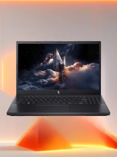 Acer Nitro V 15 Ноутбук 15.6", Intel Core i5-13420H, RAM 16 ГБ, SSD 512 ГБ, NVIDIA GeForce RTX 5050 для ноутбуков (8 Гб), Windows Home, (NH.U1PAA.004), черный, Русская раскладка