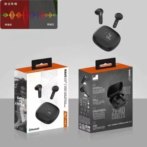 Наушники беспроводные, Bluetooth, черный, белый