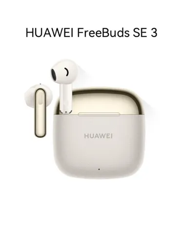 HUAWEI Наушники беспроводные с микрофоном Huawei FreeBuds SE 3, Bluetooth, золотой