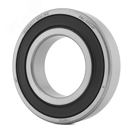 Подшипник шариковый радиальный FBC 6209 2RS, 45 85 19 мм