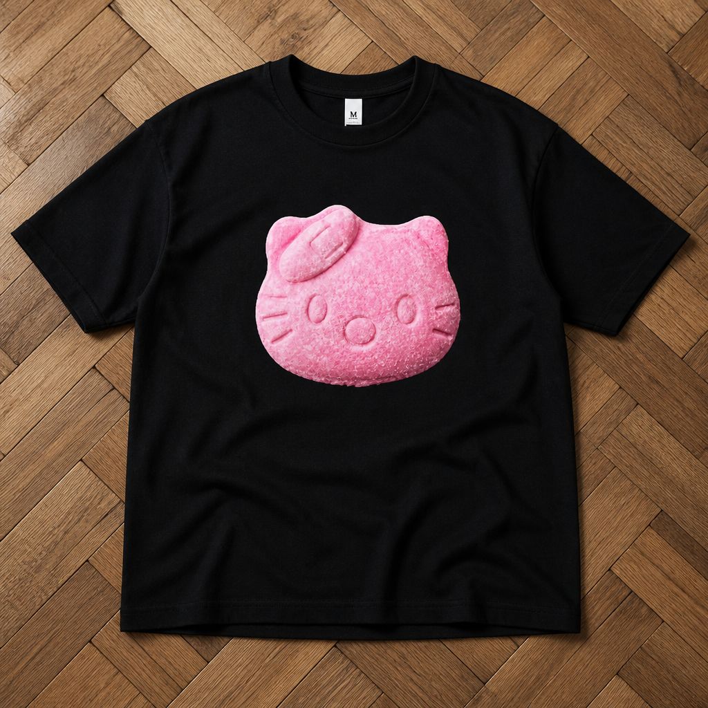 Футболка hello kitty y2k flat_lay