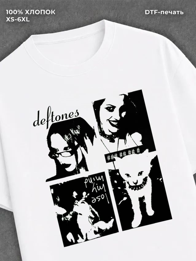 Футболка группы DEFTONES