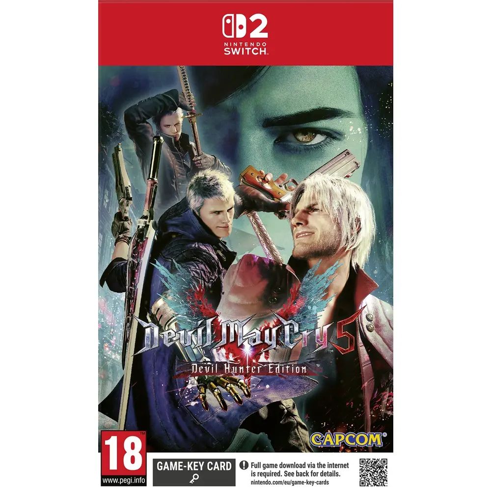 Игра Devil May Cry 5: Devil Hunter Edition (Nintendo Switch 2, русские субтитры)