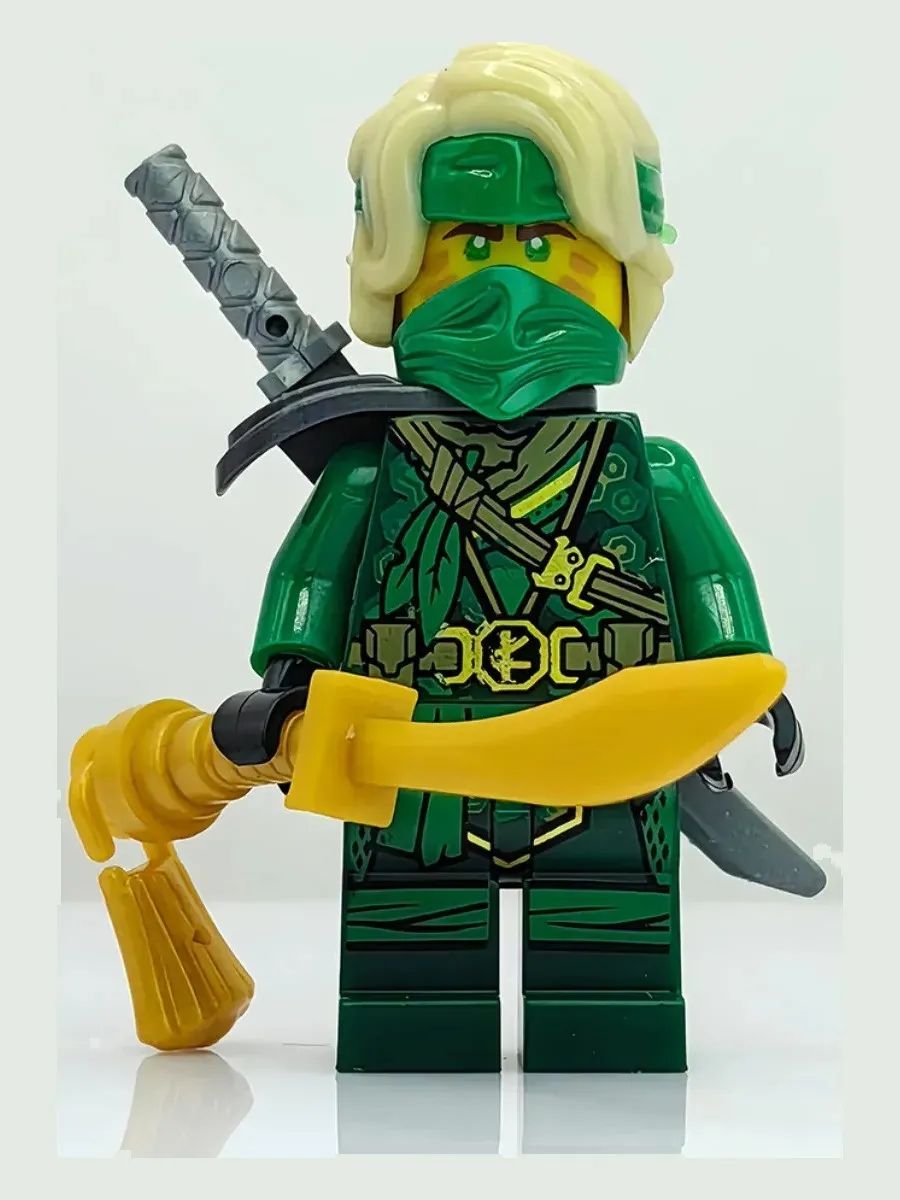 Фигурка Ллойд классический с мечами / Ниндзяго / Минифигурка Ninjago