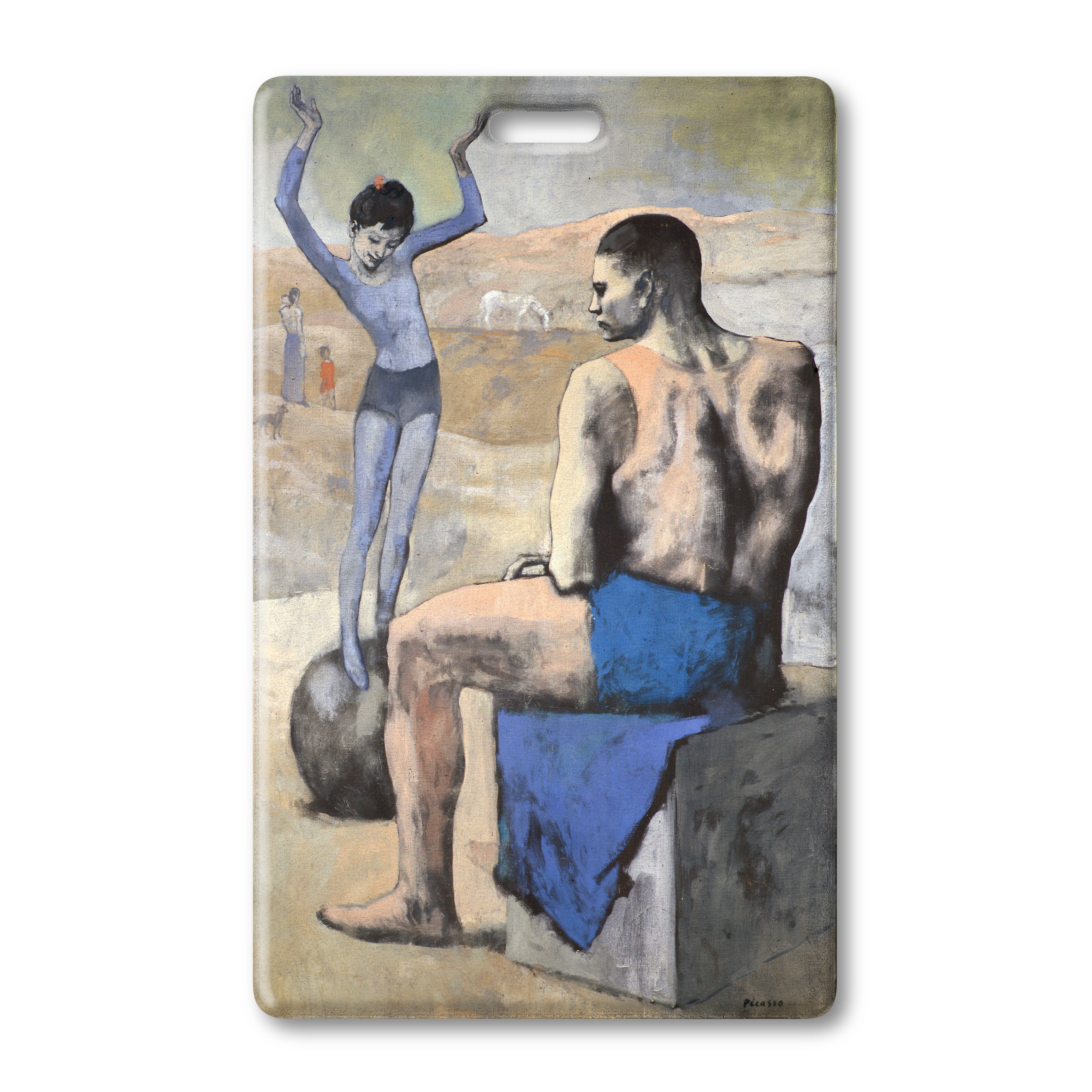 Обложканапроездной,чехолнабанковскуюкартуилипроезднойспринтомкартиныП.Пикассо"Девочканашаре",сувенирвподарок,ABCdesign