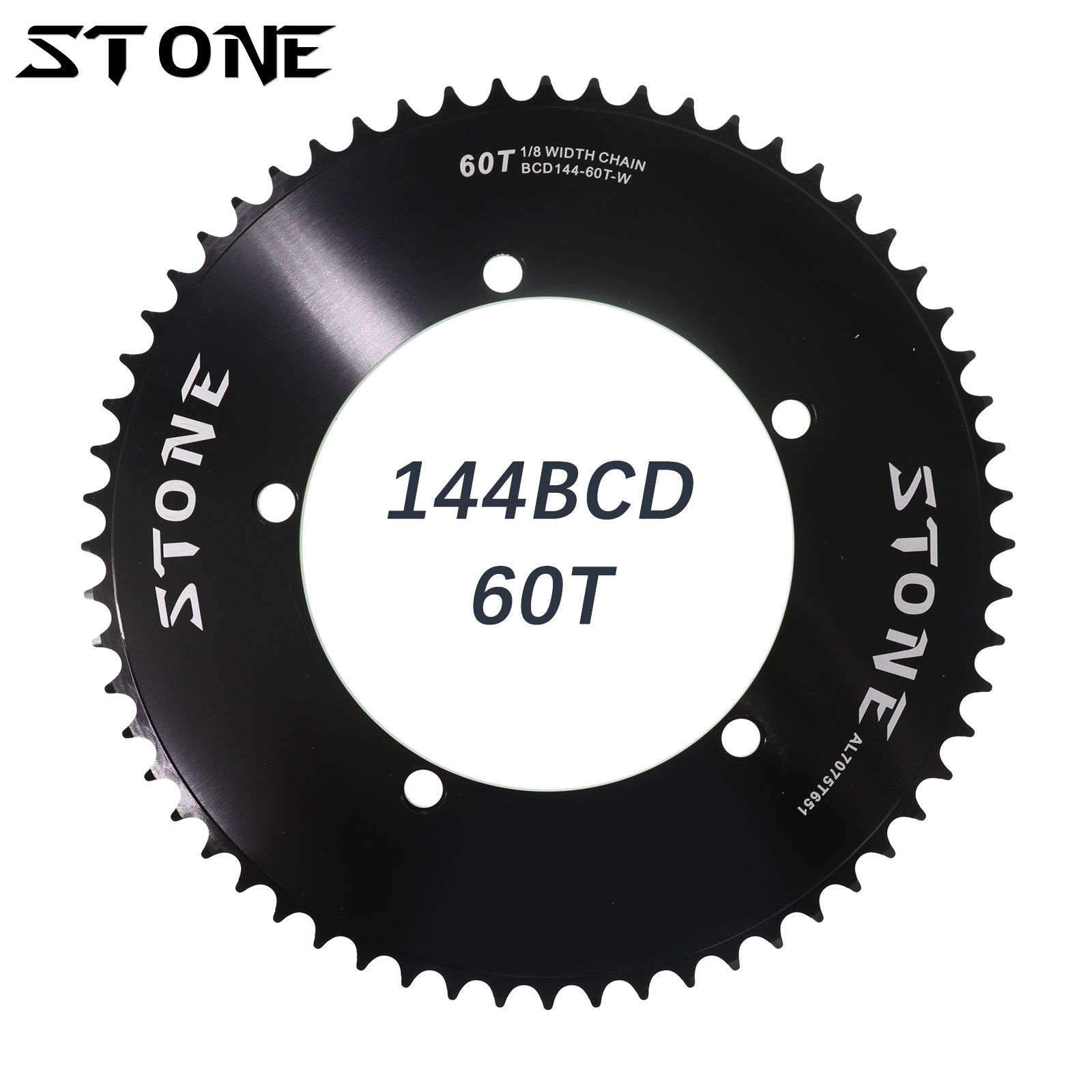 144BCD/60T Звезда для велосипеда STONE Круглы 1/2*1/8 дюйм Fixed