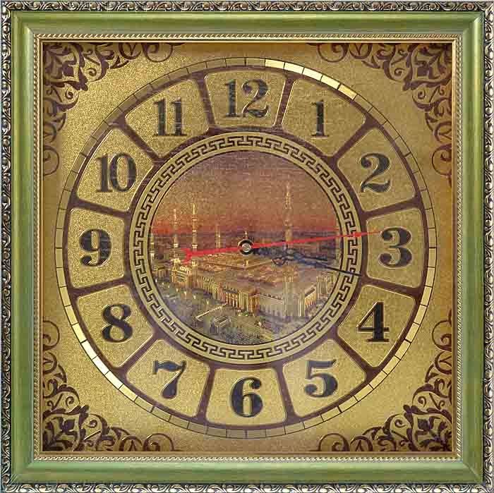 Часы-картина Мусульманские 39х39см Часы-картина Мусульманские 39х39см