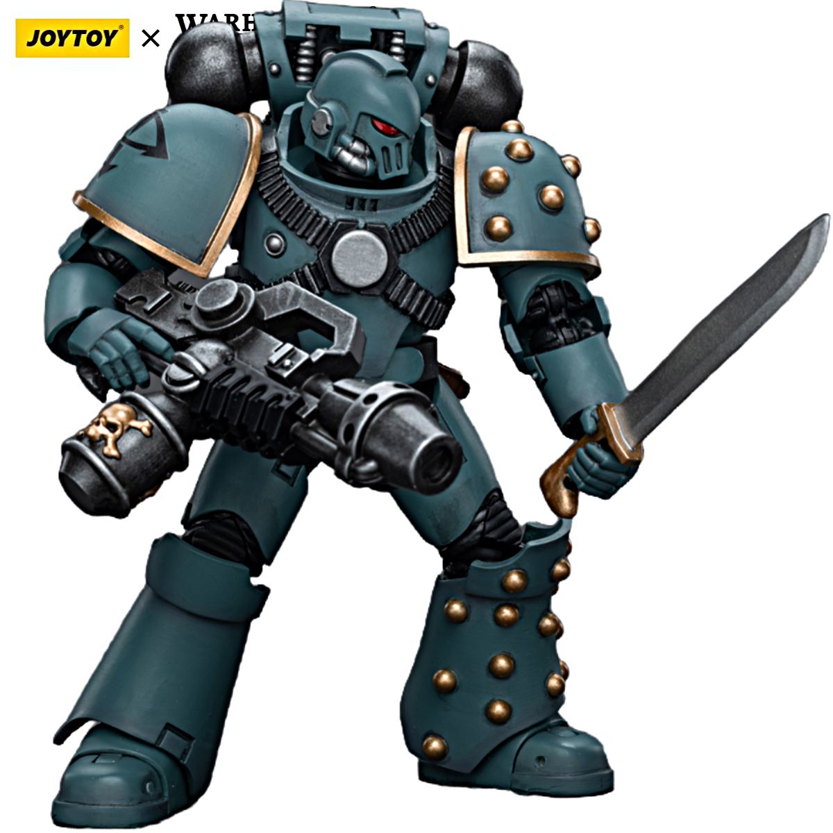 Подвижная фигурка Warhammer 30000 JOYTOY 1/18 Sons of Horus MKIV