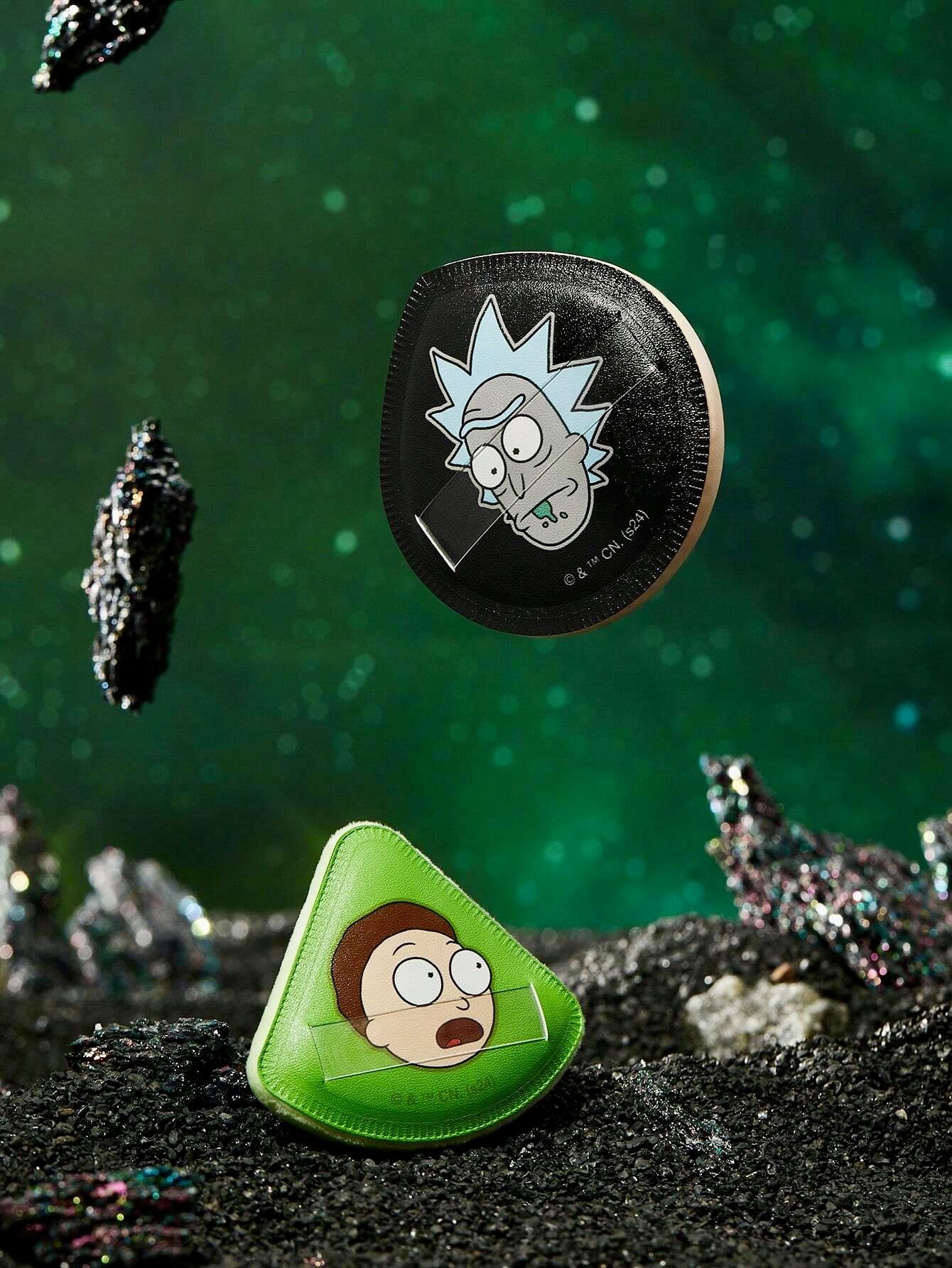 Rick and Morty подушечки мейкап Рик и Морти