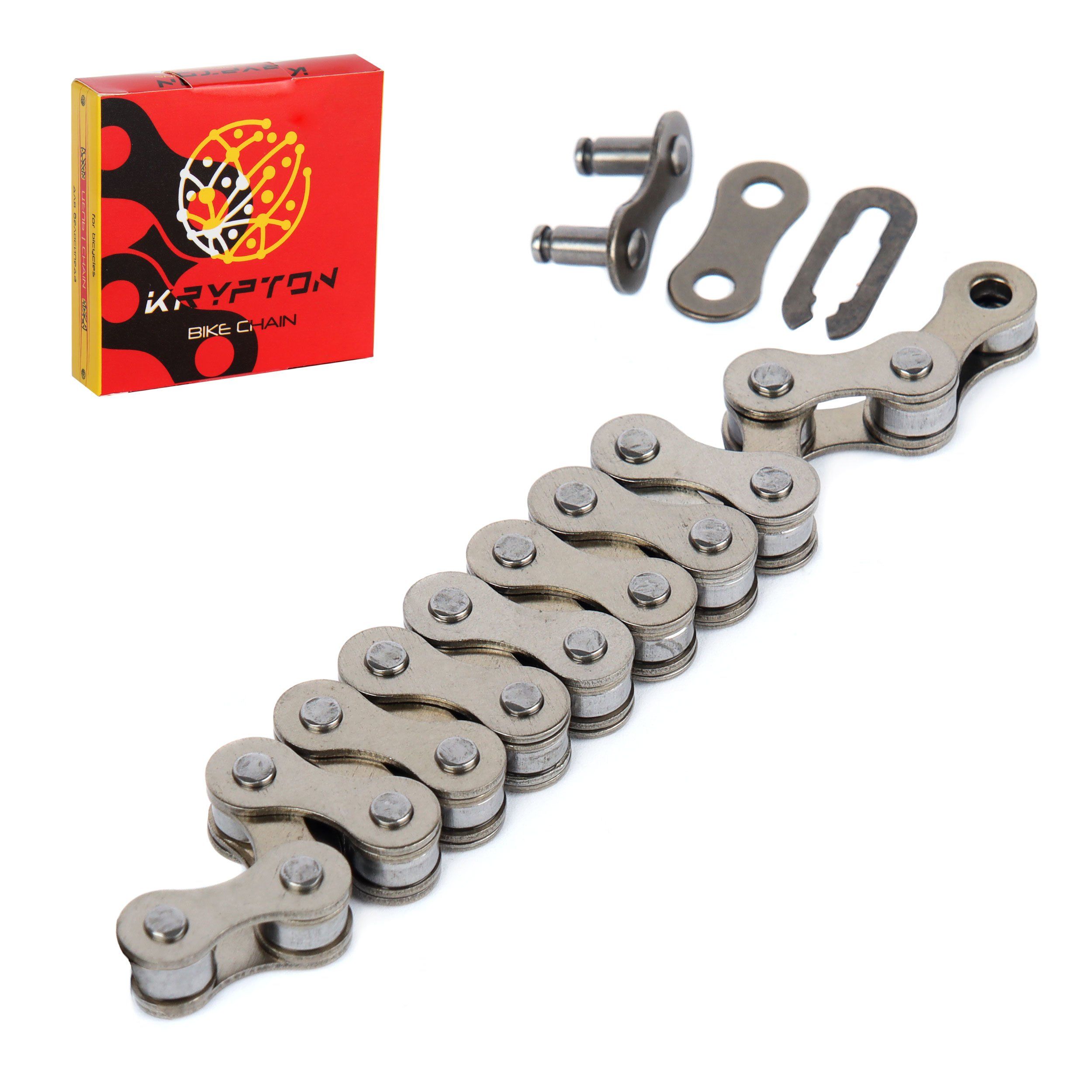 Велосипедная цепь BMX basic chain 1 speed (аналог) 1/2