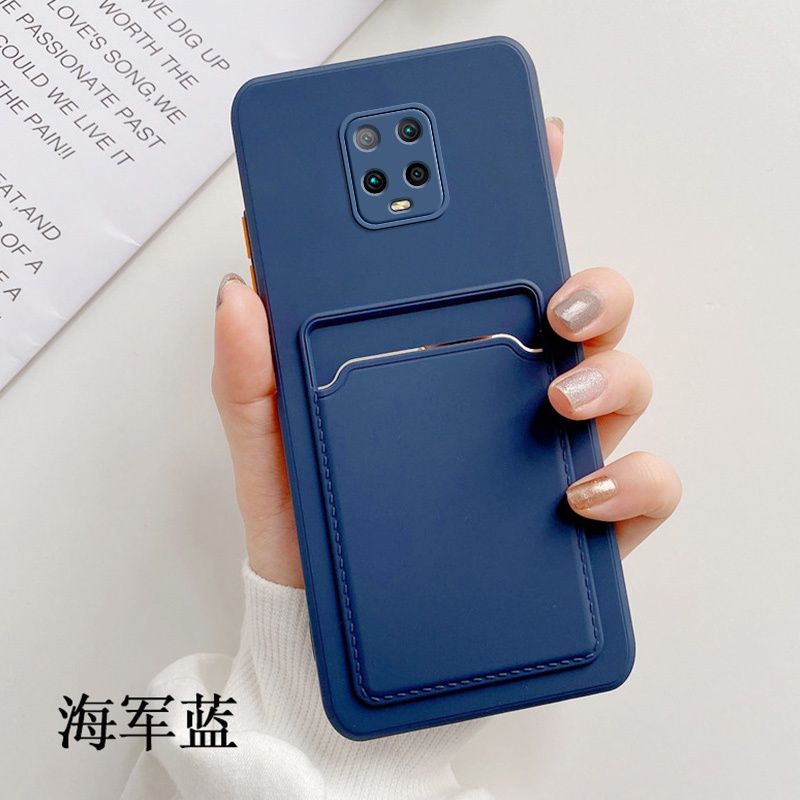 智能手机壳 用于 Redmi Note 9S, 热塑性聚氨酯, 蓝色
