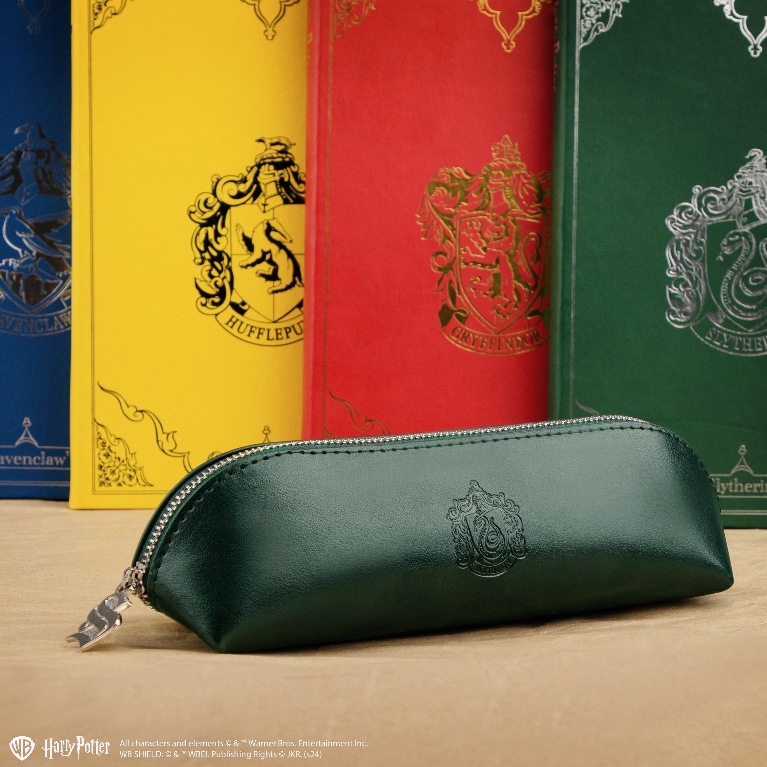 Чехол пенал Harry Potter Гарри Поттер Slytherin Слизерин из PU кожи, мягкая игрушка