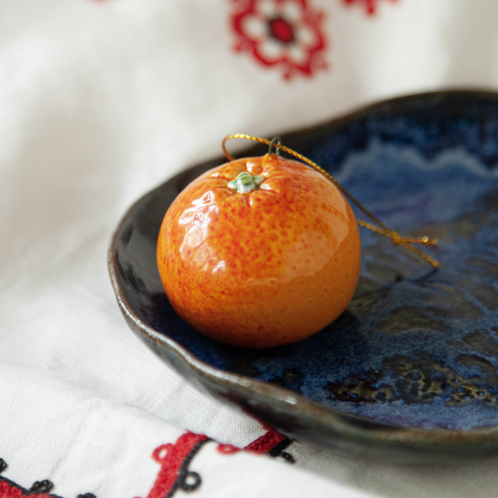 ЕлочнаяигрушкаМандарин