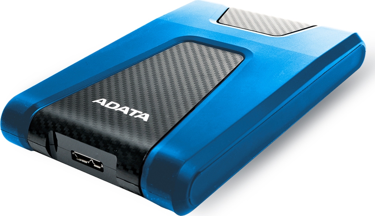 ADATA1ТБВнешнийжесткийдискHD650(AHD650-1TU31-CBL),Пластик,Резина,синий