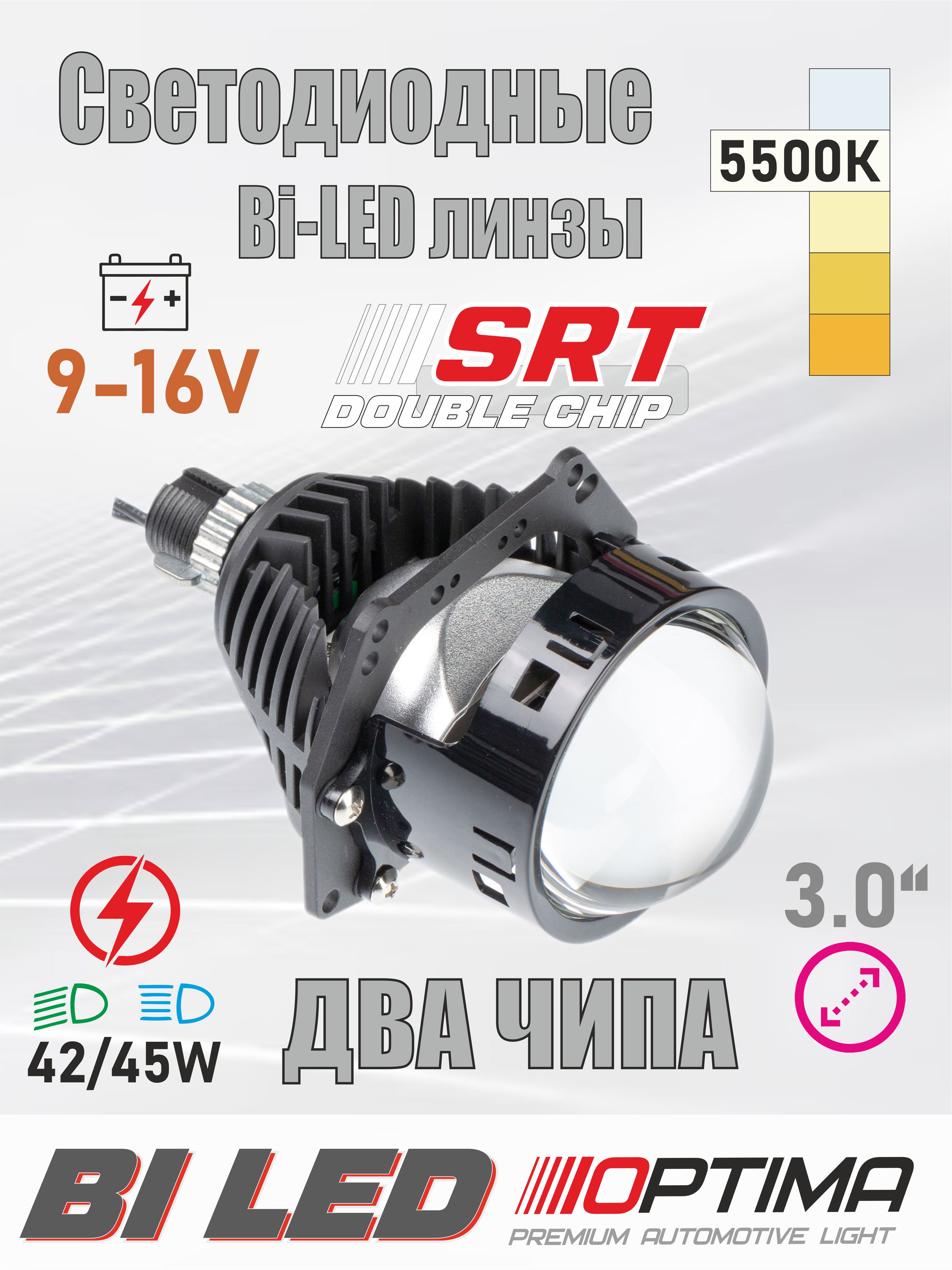 Premium Auto Led Модуль дальнего/ближнего света PREMIUM AUTOMOTIVE LIGHT Светодиодная H7 ...