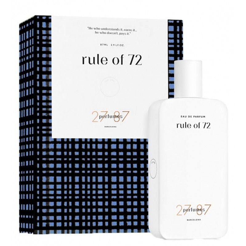 27 87 PERFUMES RULE OF 72 парфюмерная вода унисекс 87 мл купить