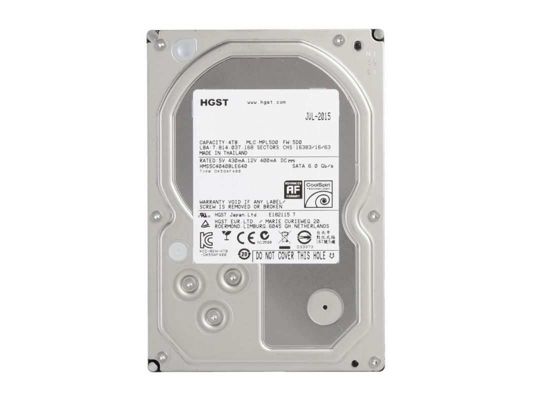 Жесткий диск HGST HMS5C4040BLE640 4Tb SATAIII 3.5
