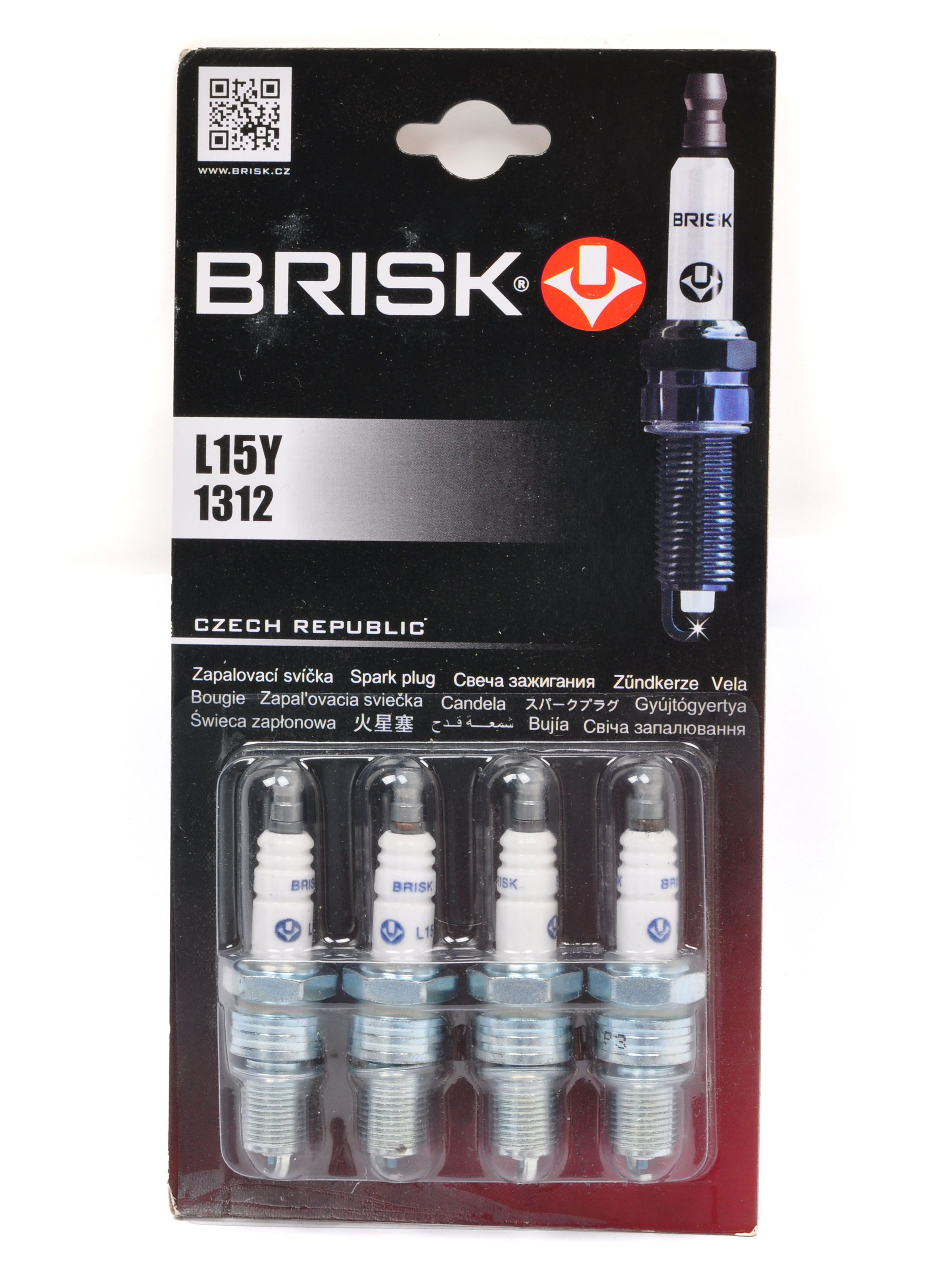 Свеча 2101 BRISK L15Y (картон)