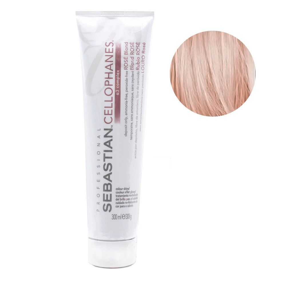 Sebastian Prof Cellophanes Тонирующая краска ROSE BLOND 300 мл купить