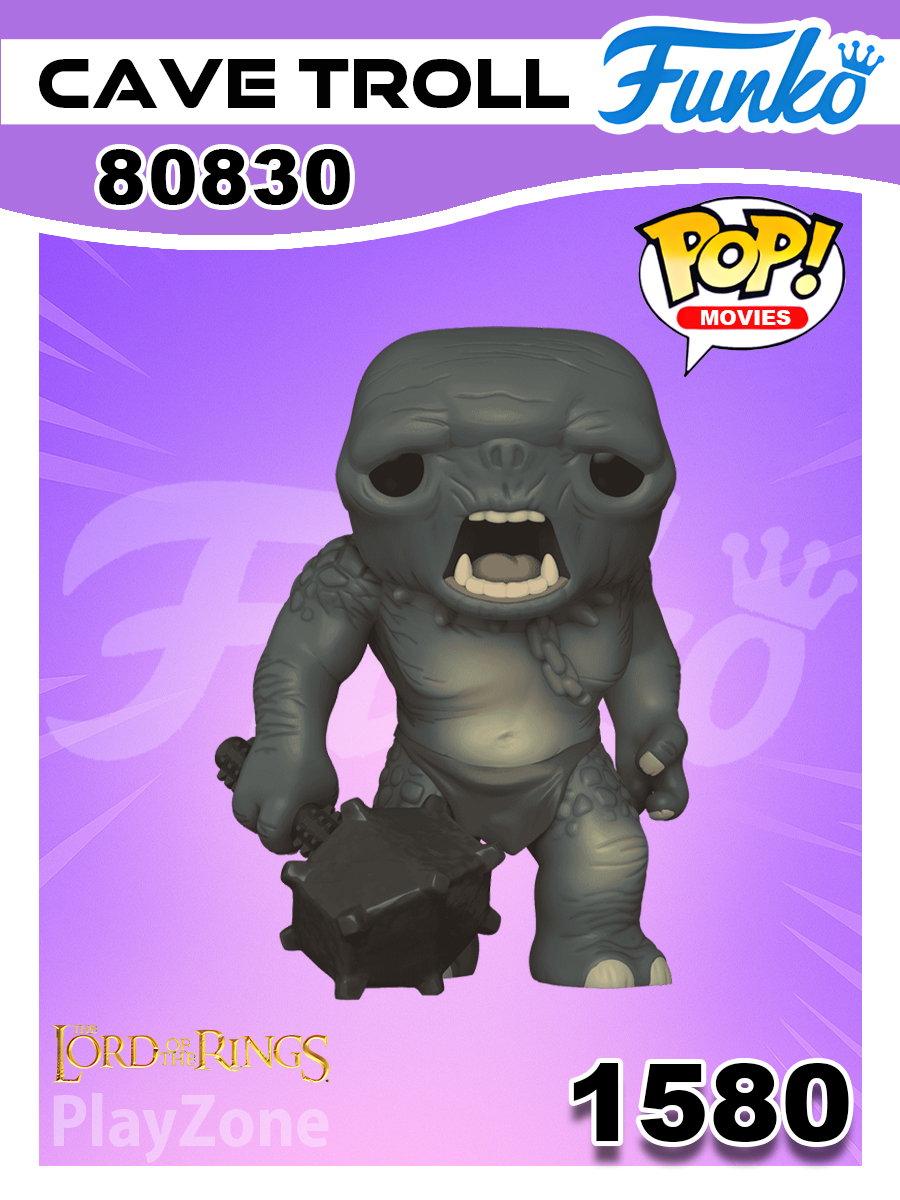 80830 Фигурка Funko POP! Movies LOTR Cave Troll 6