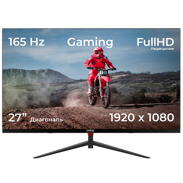 ARG27"МониторM27Y1F2557,черный