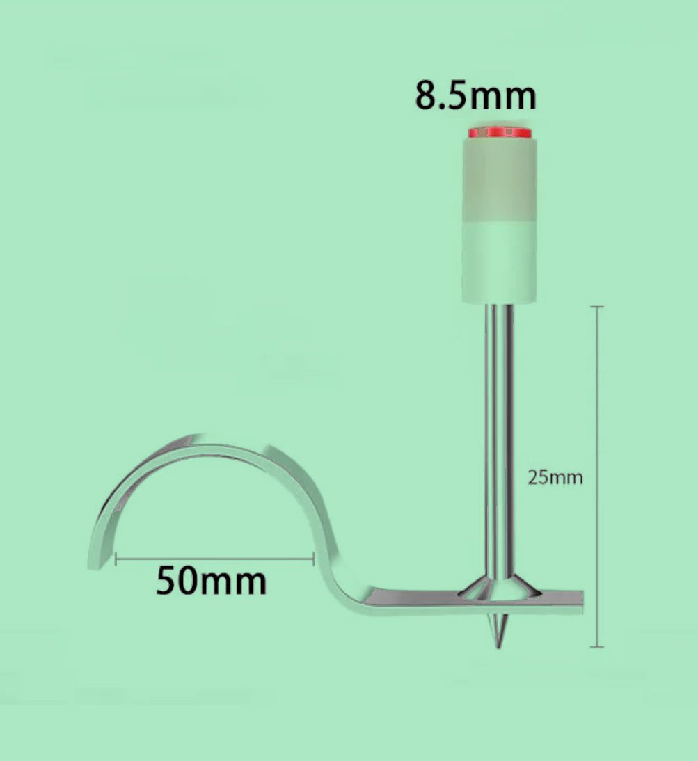 Пушечныегвозди,специальнопредназначенныедляпистолетадляпушечныхгвоздей,используемогодляфиксациитрубдиаметром8.5mm/50мм(30штук)