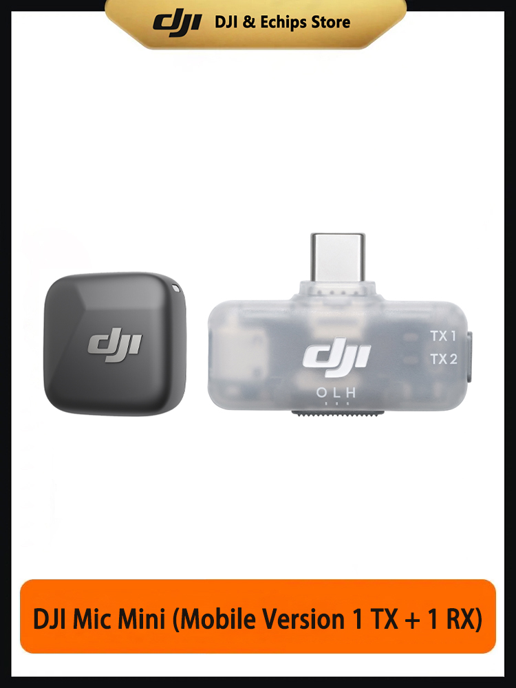 DJIМикрофонуниверсальный,черно-серый