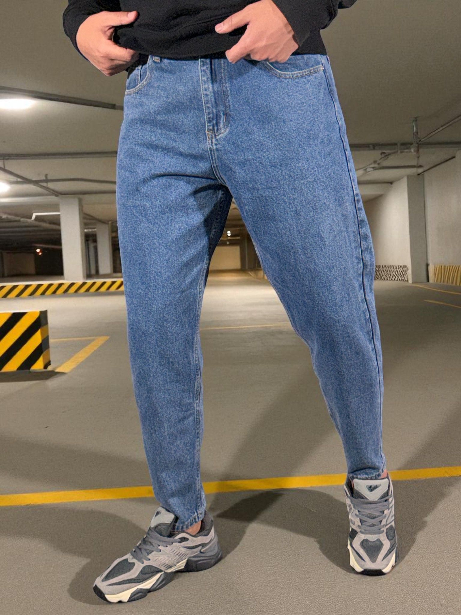 Джинсы REEZ JEANS Джинсы мужские бананы