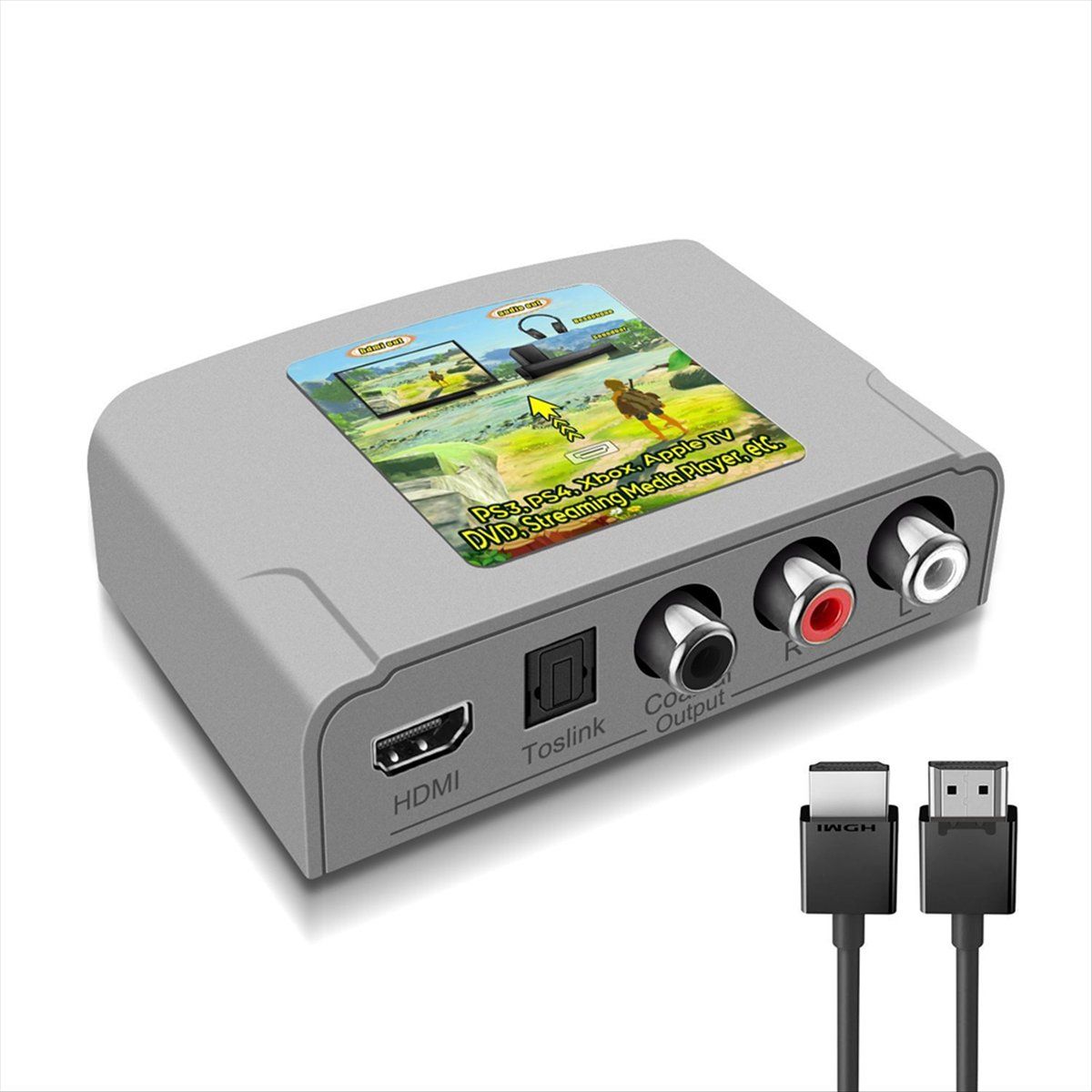 Аудиоэкстрактор-СовместимыйОптическийАудиоадаптер