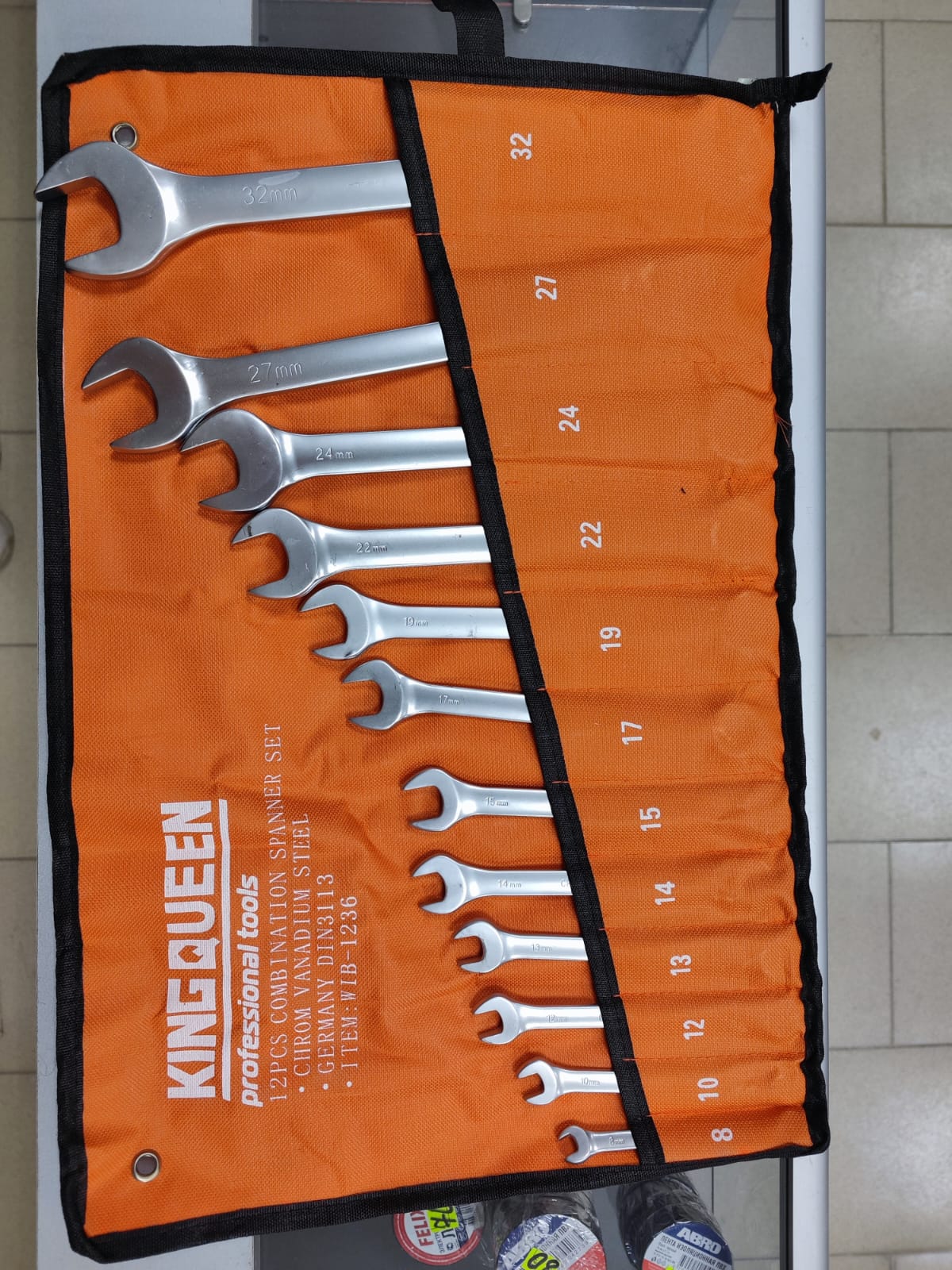 Набор рожково-накидных ключей 8x32mm 14PCS RV-18