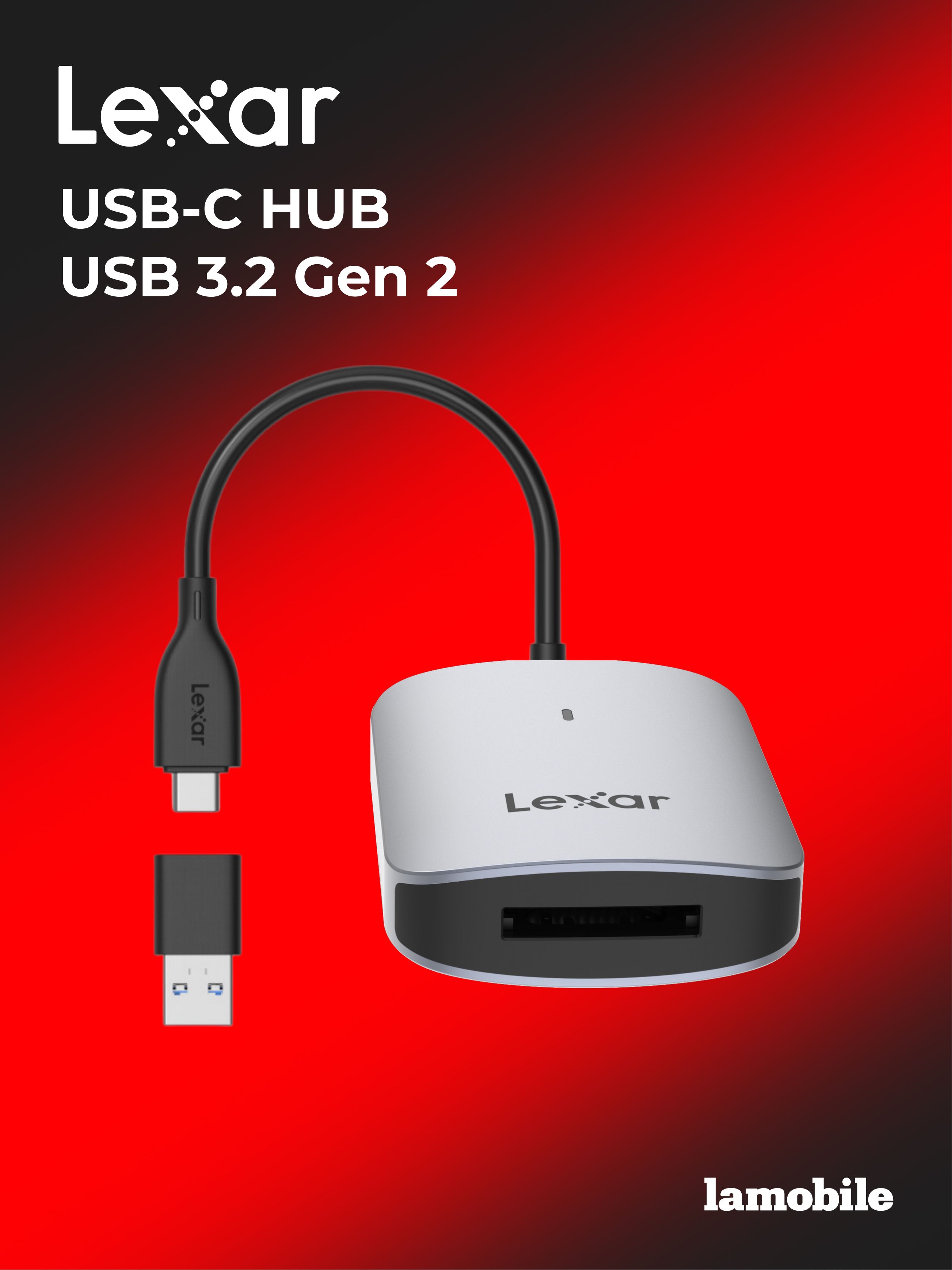 Картридер Lexar CFexpress Type A/USB-C 3.2 Gen 2