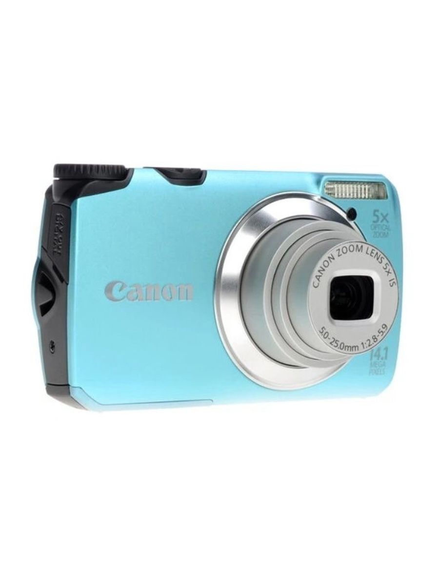 Фотоаппарат Canon PowerShot A3200 IS, Blue купить на OZON по