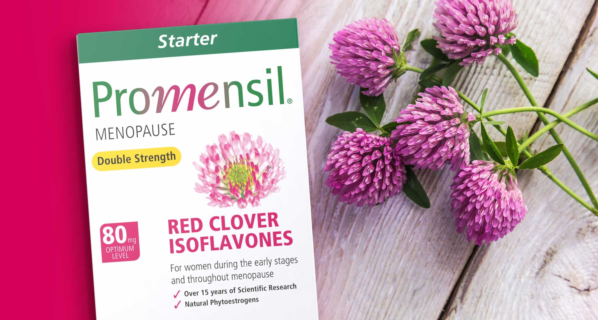 Promensil, DOUBLE STRENGTH, 30 tabs