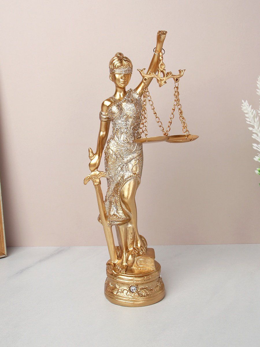 Статуэтка Фемида, полистоун, 9 х 6 х 24 см Статуэтка Фемида, полистоун, 9 х 6 х 24 см