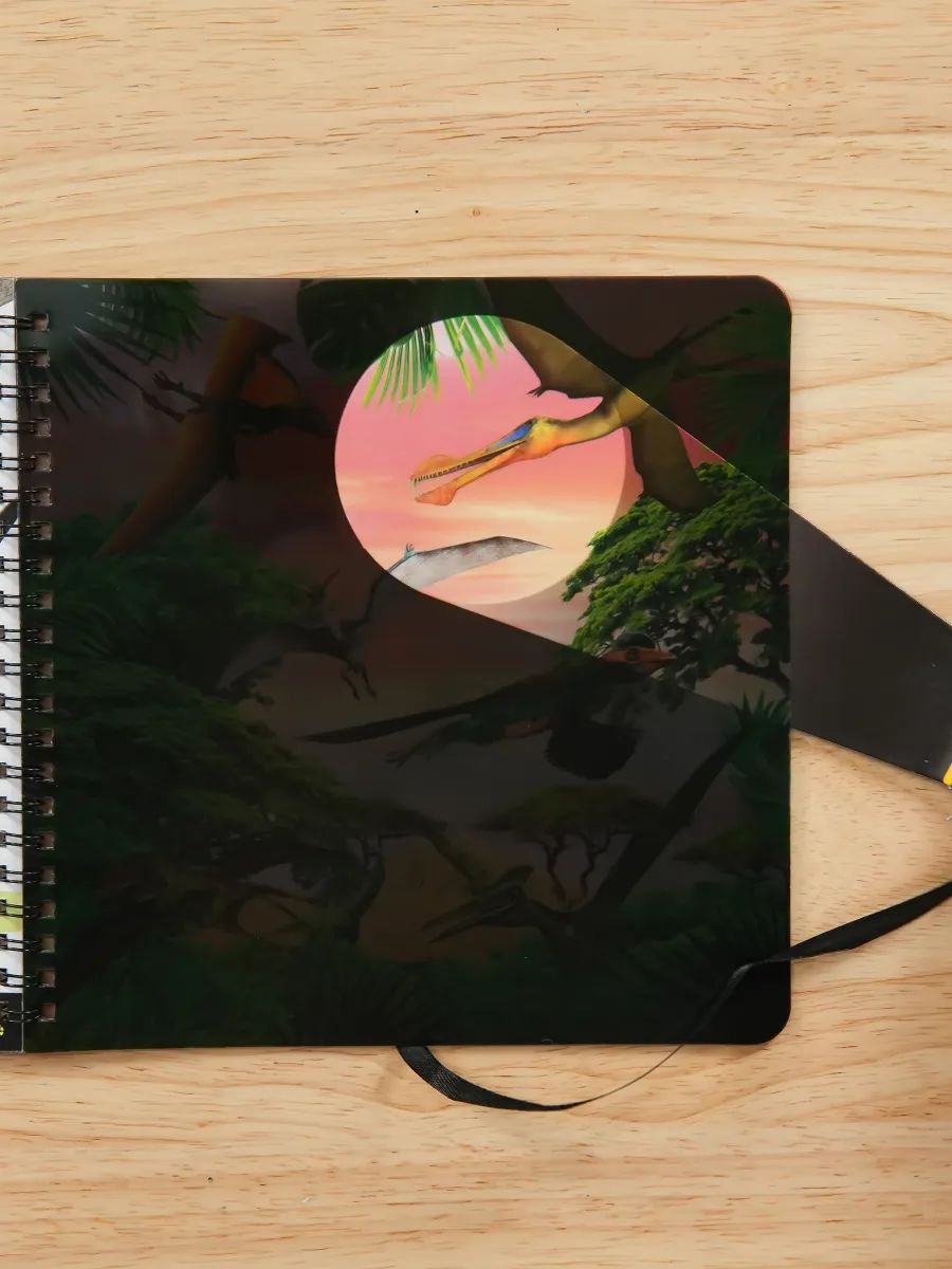 Книжка с фонариком, Буква-Ленд, "Динозавры", книги для детей 3+ | Bukva-Lend Cardboard Flashlight Book for Toddlers: Animals - Ozon image 7