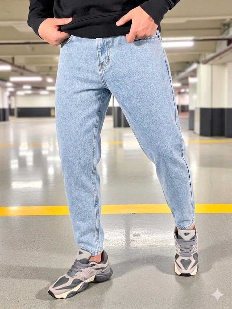 Джинсы REEZ JEANS Джинсы мужские бананы
