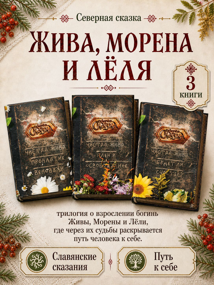 Трёхтомник славянских преданий "Чистая Жива" | Боянова Ольга #1