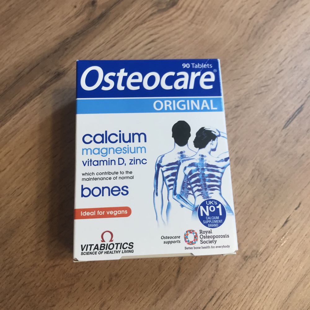 Vitabiotics Osteocare Original 90 Tab Англия Остеокеа Кальций #1