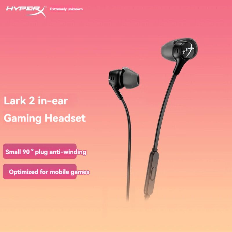 HyperX Наушники проводные с микрофоном, черный #1